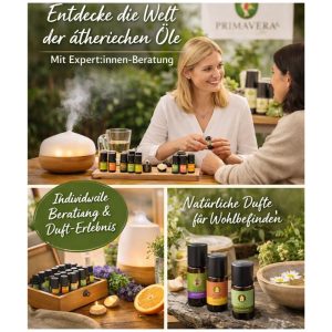Beratungstag der Ätherischen Öle von Primavera