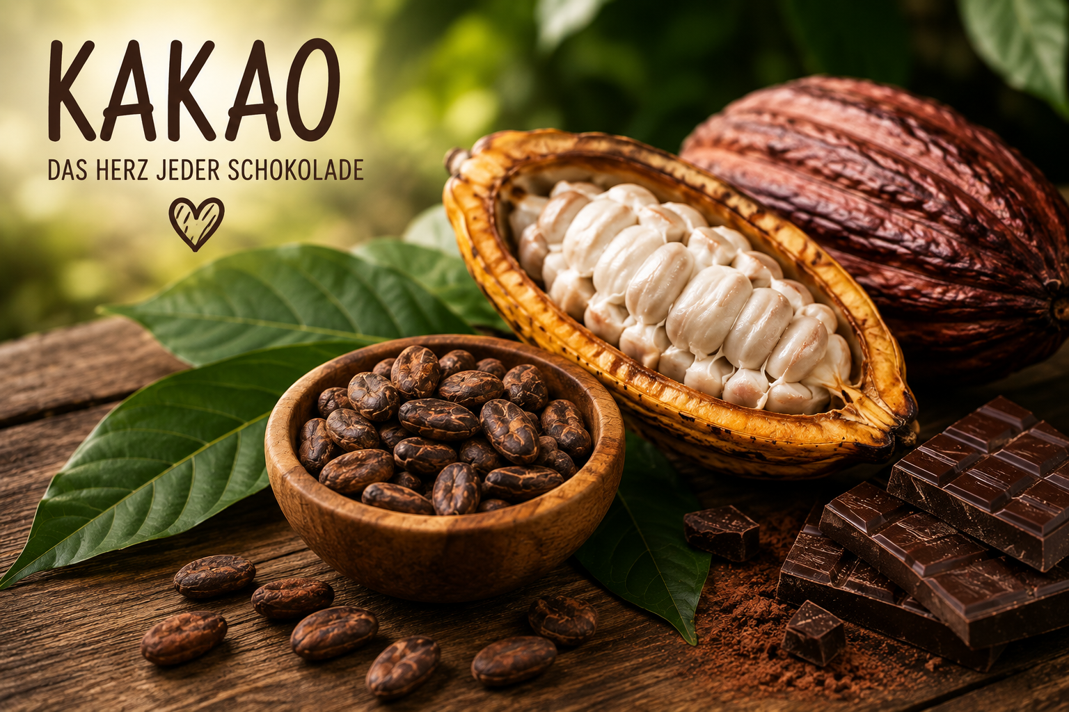 Kakao – das Herz jeder Schokolade Kakao – das Herz jeder Schokolade