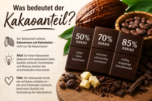 Was bedeutet der Kakaoanteil wirklich?