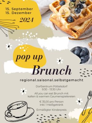 Pop up Brunch der Gaumenspielerei