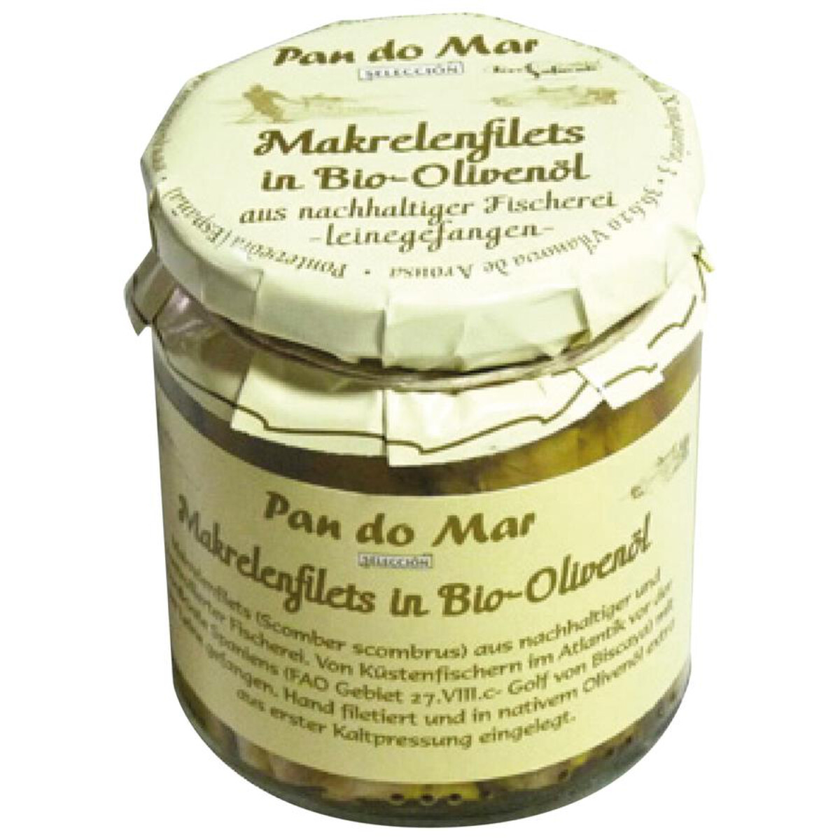 Pan do Mar Makrelenfilets in Bio-Olivenöl