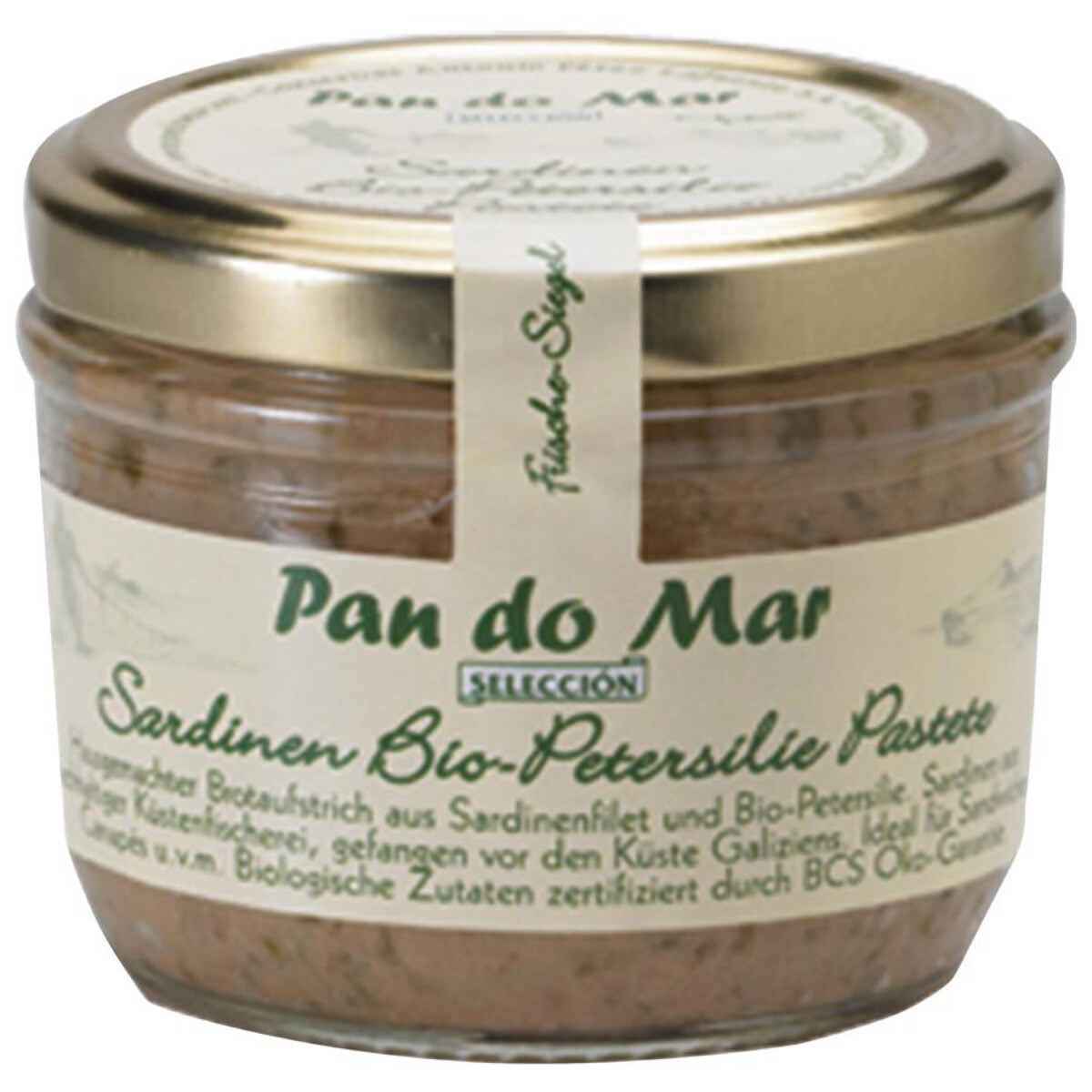 Pan do Mar Sardinen Bio-Petersilie Pastete