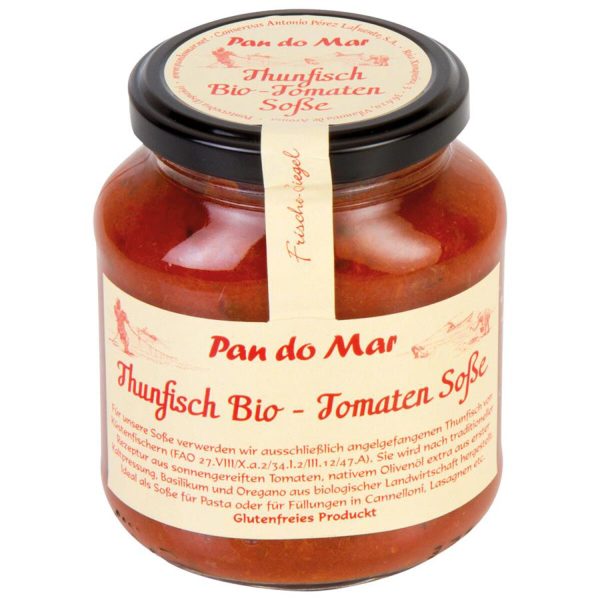 Pan do Mar Thunfisch Bio-Tomatensoße