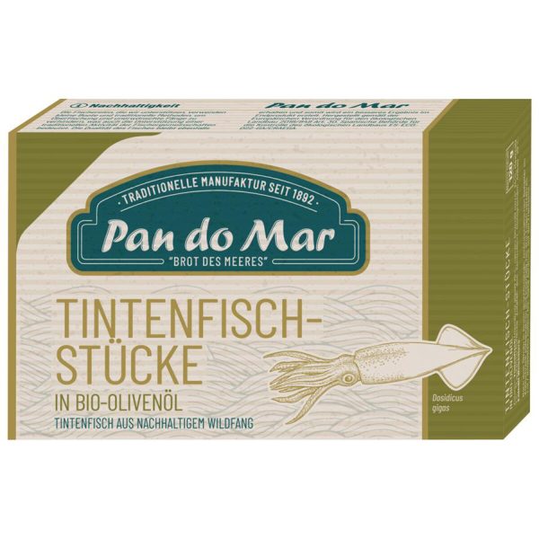 Pan do Mar Tintenfisch-Stücke in Bio-Olivenöl
