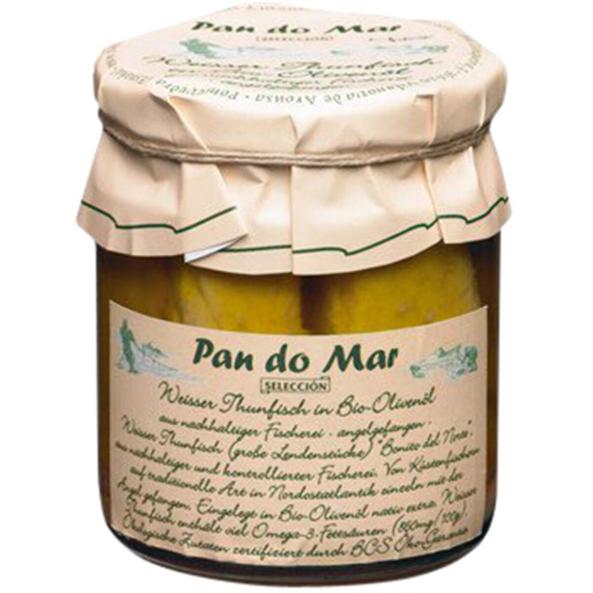 Pan do Mar Weisser Thunfisch in Bio-Olivenoel