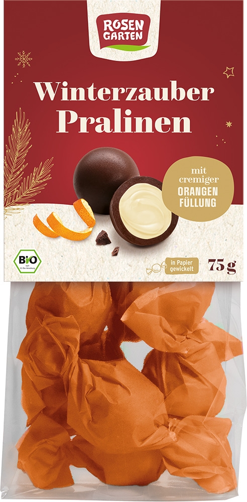 Rosengarten Winterzauber Pralinen
