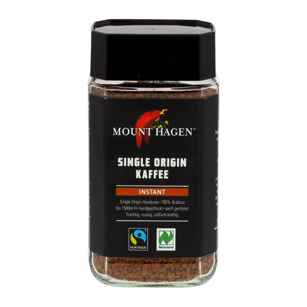 Mount Hagen Single Origin Kaffee instant