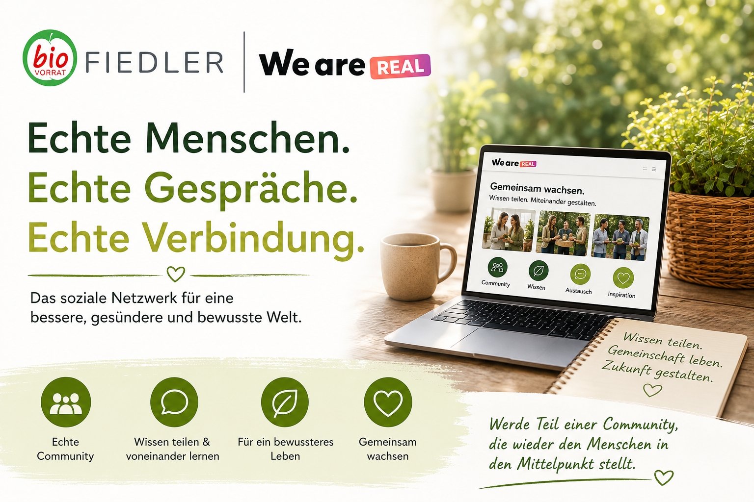 We Are Real – Das soziale Netzwerk, in dem wieder echte Menschen im Mittelpunkt stehen We Are Real – Das soziale Netzwerk, in dem wieder echte Menschen im Mittelpunkt stehen