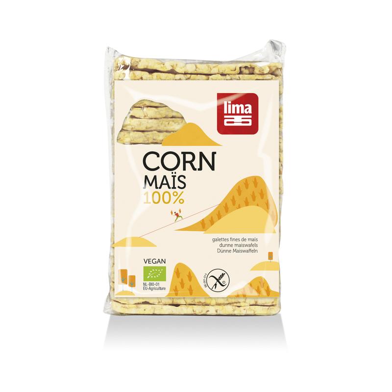 Dünne Maiswaffeln Lima