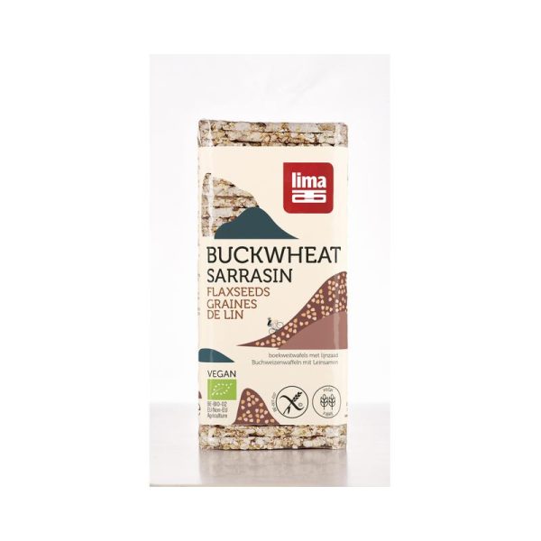 Buchweizenwaffeln mit Leinsamen Lima