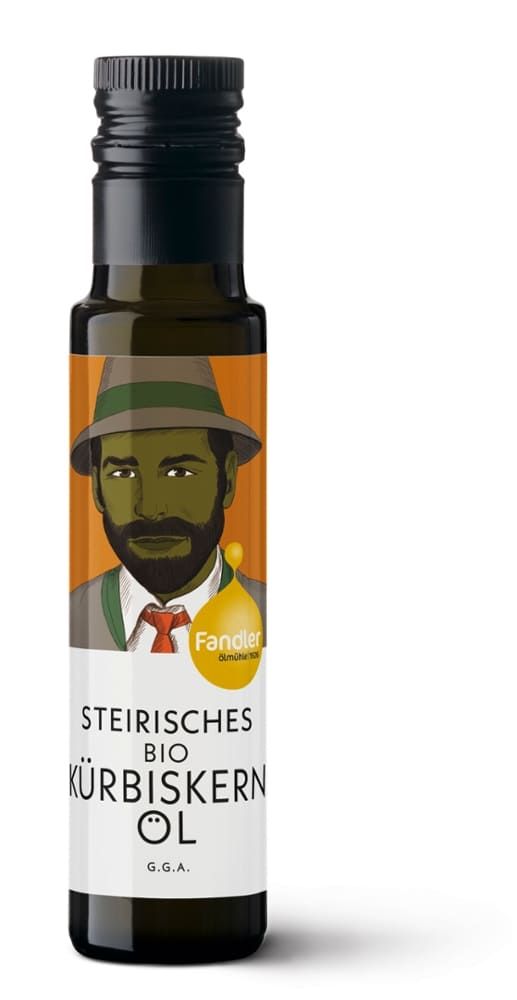 Fandler Ölmühle - Steirisches Bio Kürbiskernöl 6 Stück zu 100 ml