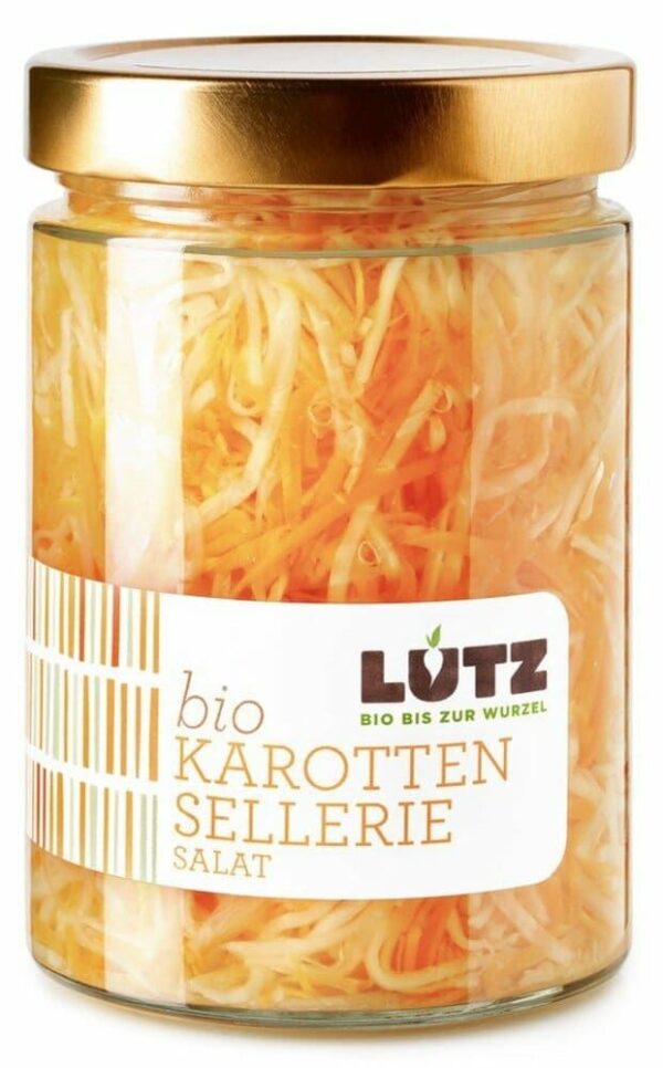 bio Karotten Sellerie Salat Lutz