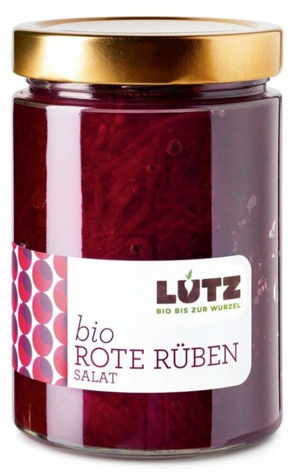 bio Rote Rüben Salat Lutz