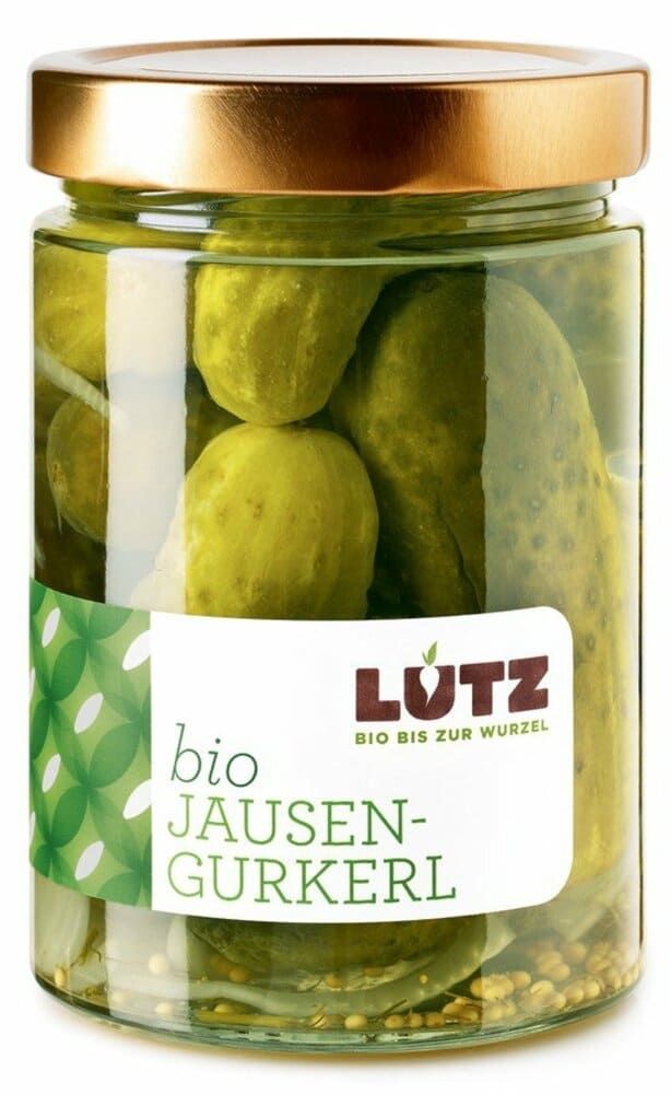 Lutz - bio Jausengurkerl 9 Stück zu 355 g