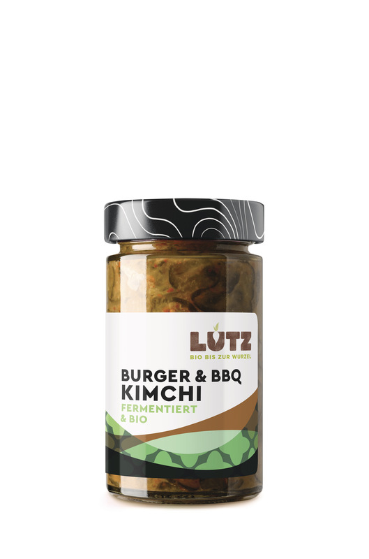 Burger BBQ Kimchi fermentiert Lutz