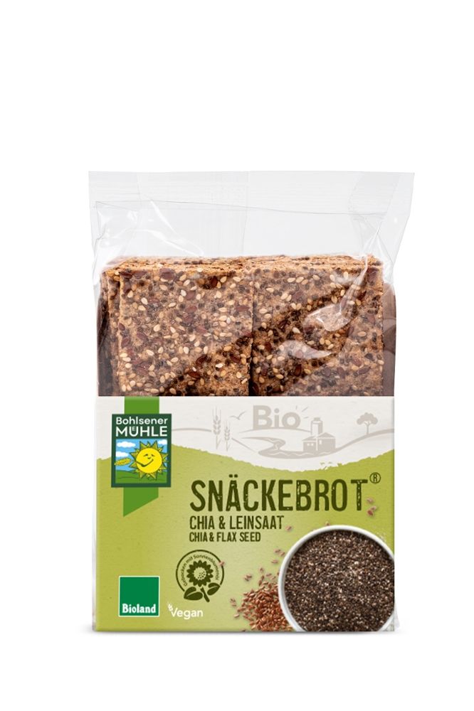 Bohlsener Mühle - Snäckebrot Chia & Leinsaat 200 g