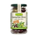 Rapunzel - Gemischte Oliven geölt mit Kräutern 170 g