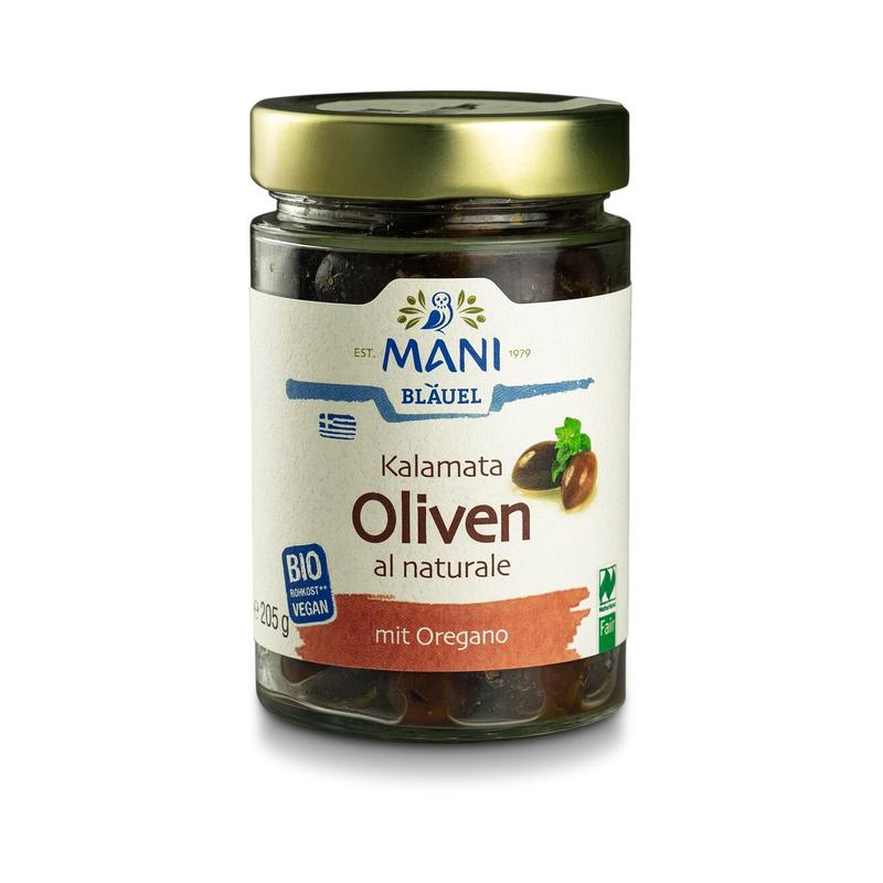Kalamata Oliven al naturale Mani