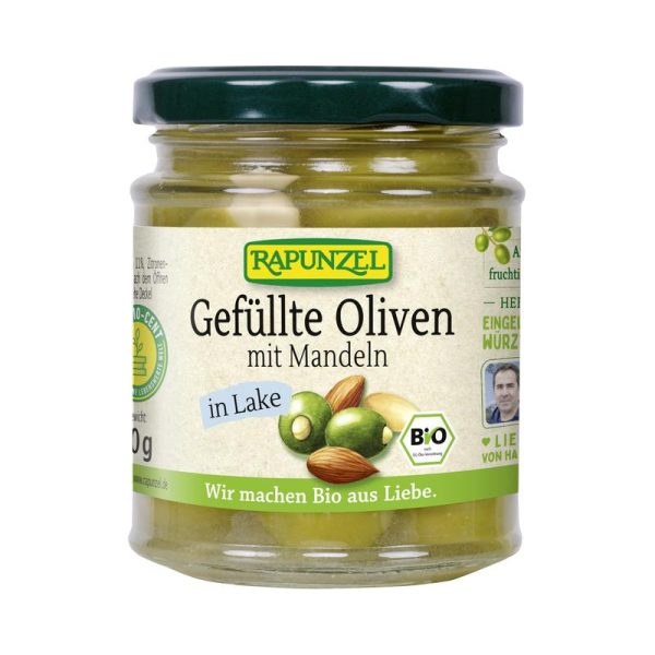 Gefüllte Oliven mit Mandeln in Lake Rapunzel