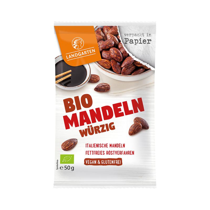 Bio Mandeln würzig Landgarten