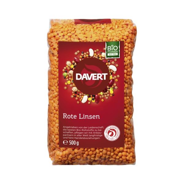 Rote Linsen Davert