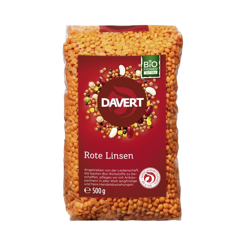 Rote Linsen Davert