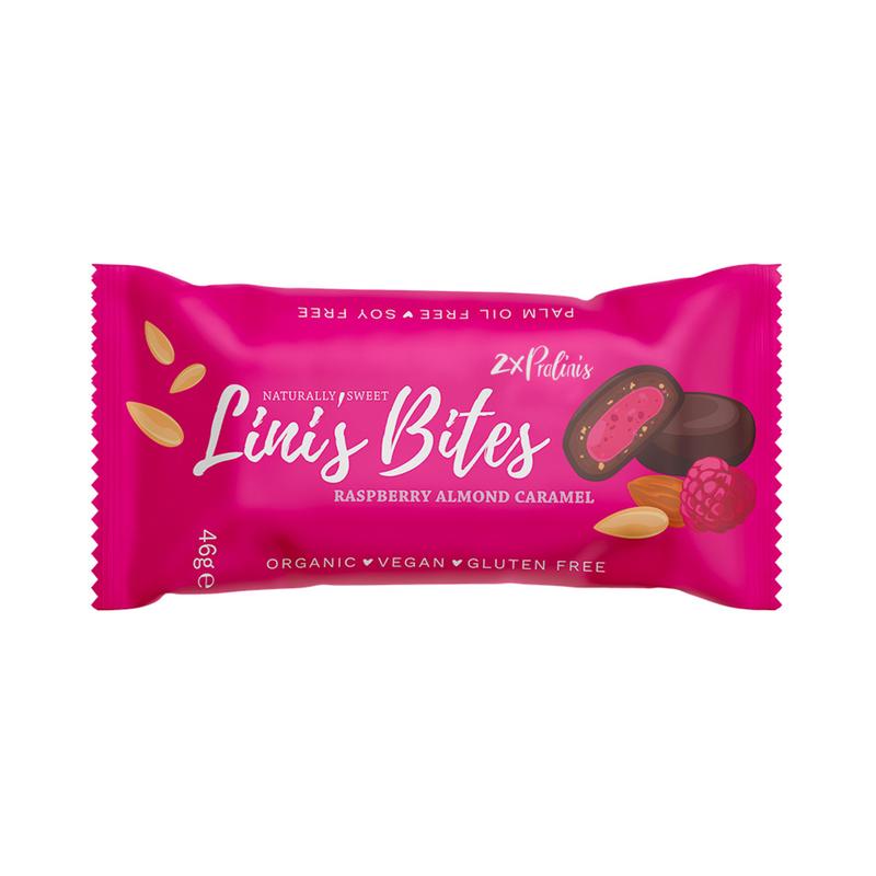 Linis Bites Raspberry Almond Caramel