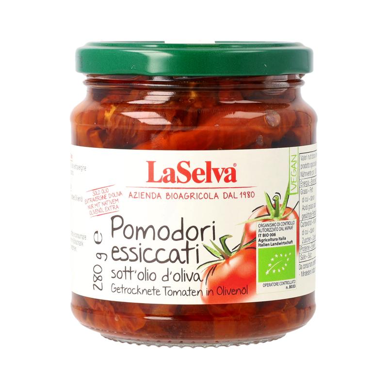 Pomodori essiccati Getrocknete Tomaten in Olivenöl LaSelva