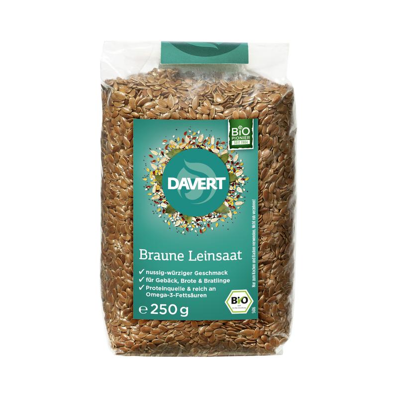Braune Leinsaat Davert