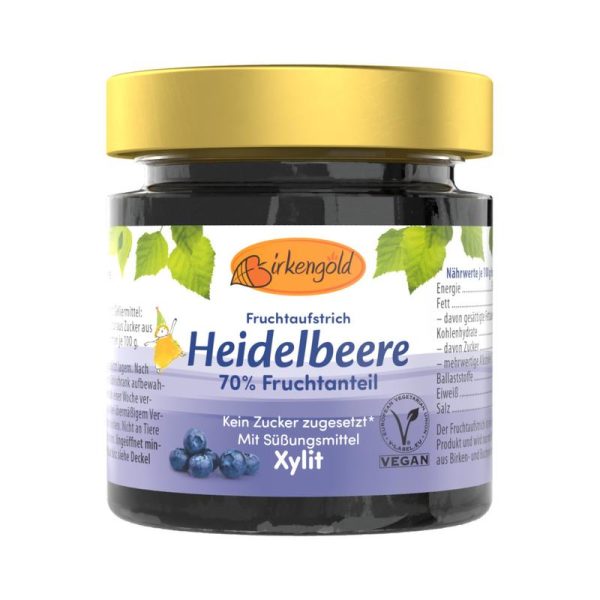 Fruchtaufstrich Heidelbeere Birkengold