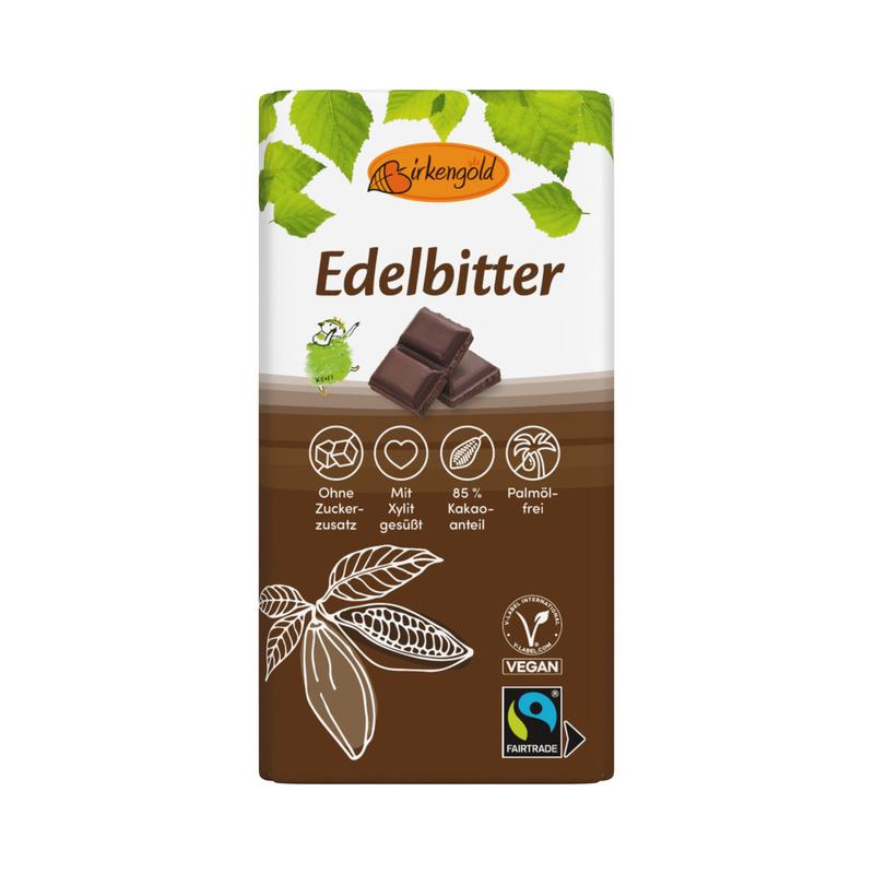 Edelbitter ohne Zuckerzusatz Birkengold
