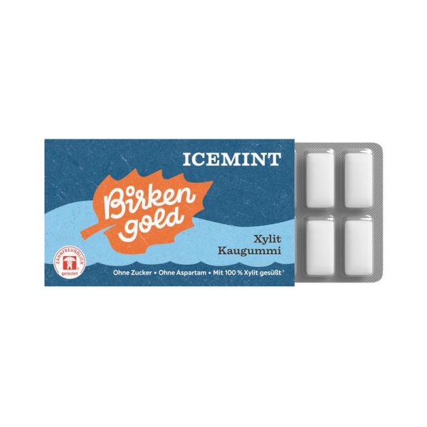 Xylit Kaugummi Icemint Birkengold