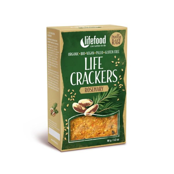 Life Crackers Rosemary Lifefood