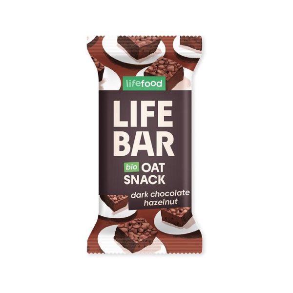 Lifebar Organic Oat Snack Brownie Lifefood