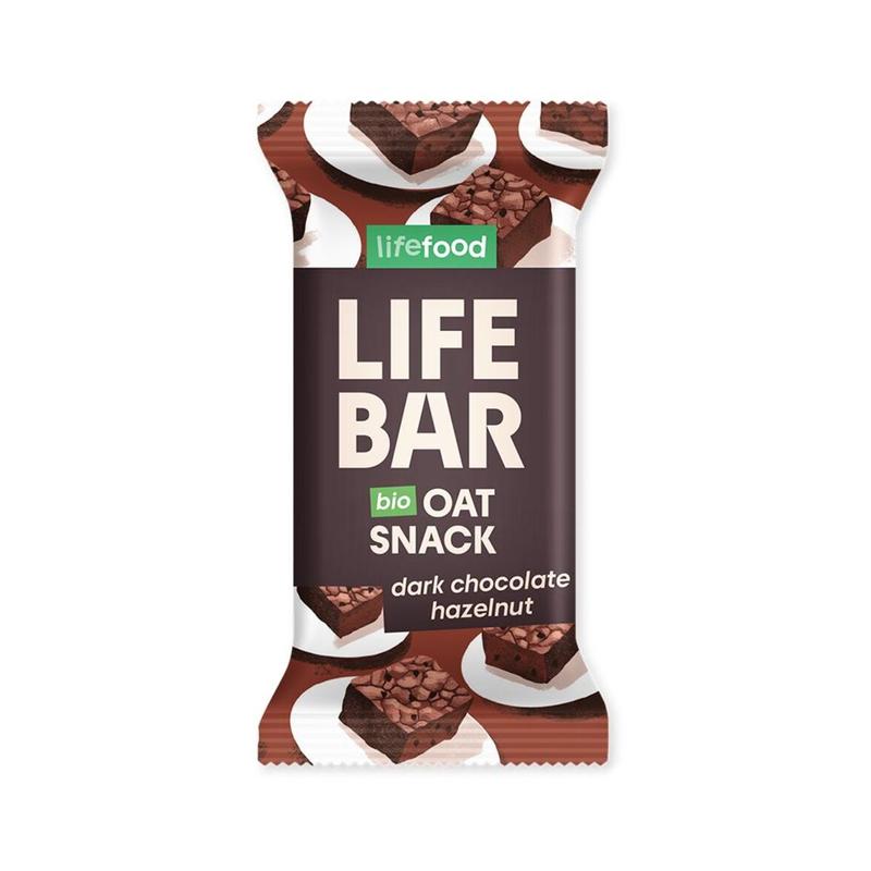 Lifebar Organic Oat Snack Brownie Lifefood