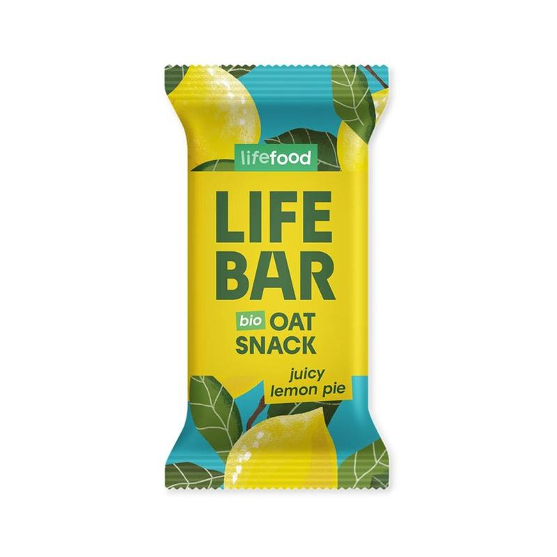 Lifebar Organic Oat Snack Lemon Lifefood