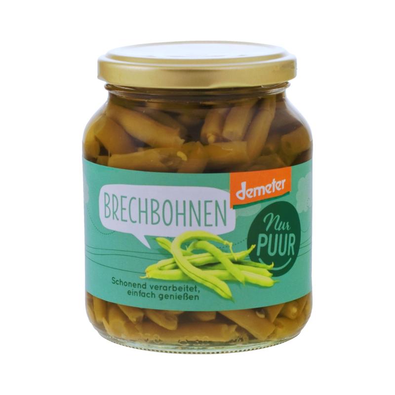 Brechbohnen Nur Puur