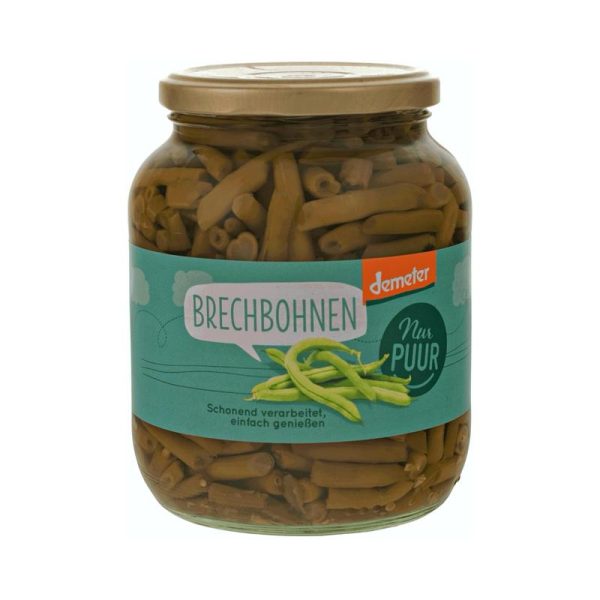 Brechbohnen Nur Puur