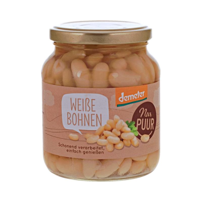 Weiße Bohnen Nur Puur