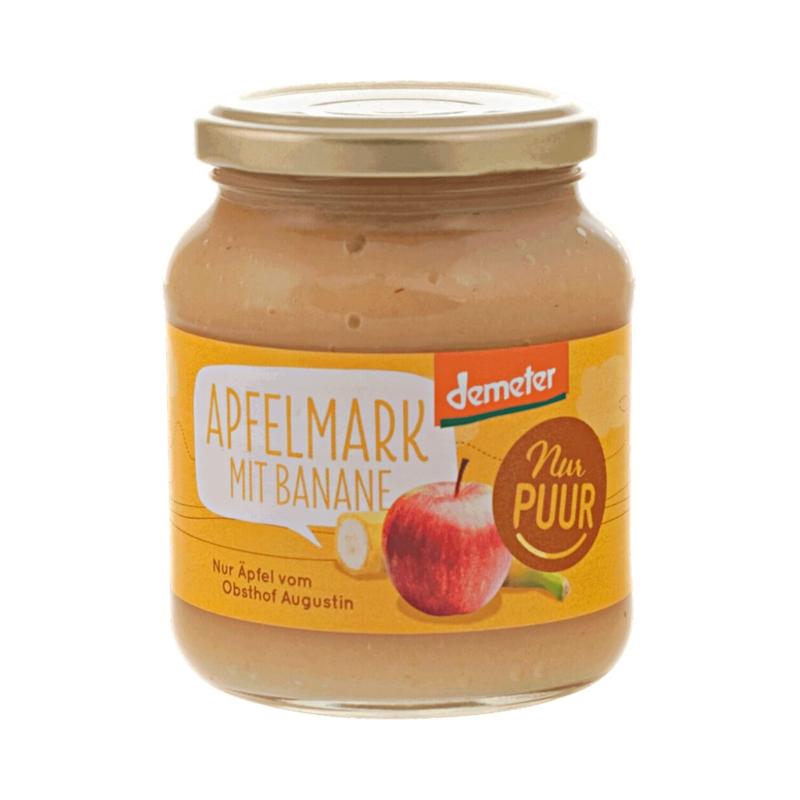 Apfelmark mit Banane Nur Puur