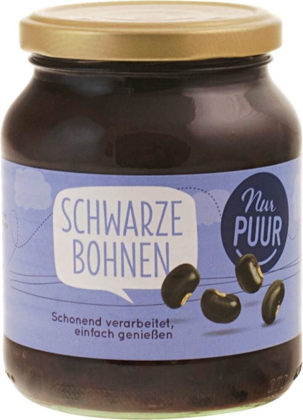 Schwarze Bohnen Nur Puur