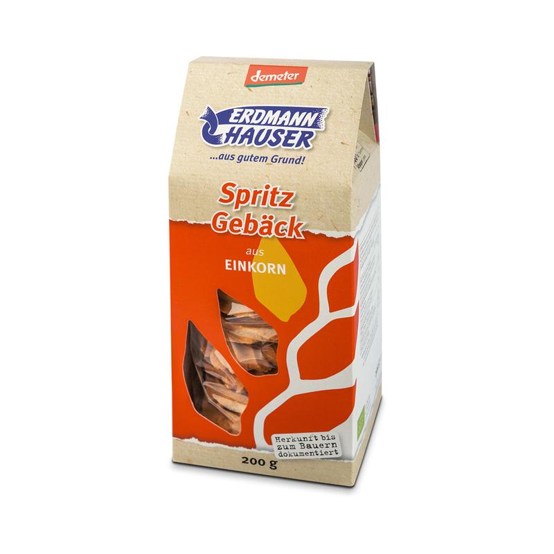 Spritzgebäck aus Einkorn Erdmann Hauser