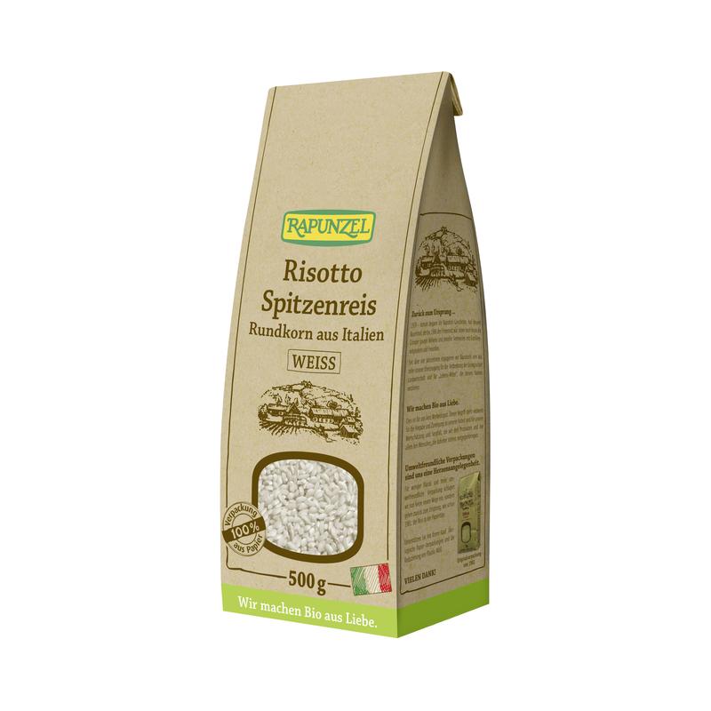 Risotto Spitzenreis Rundkorn aus Italien weiß Rapunzel