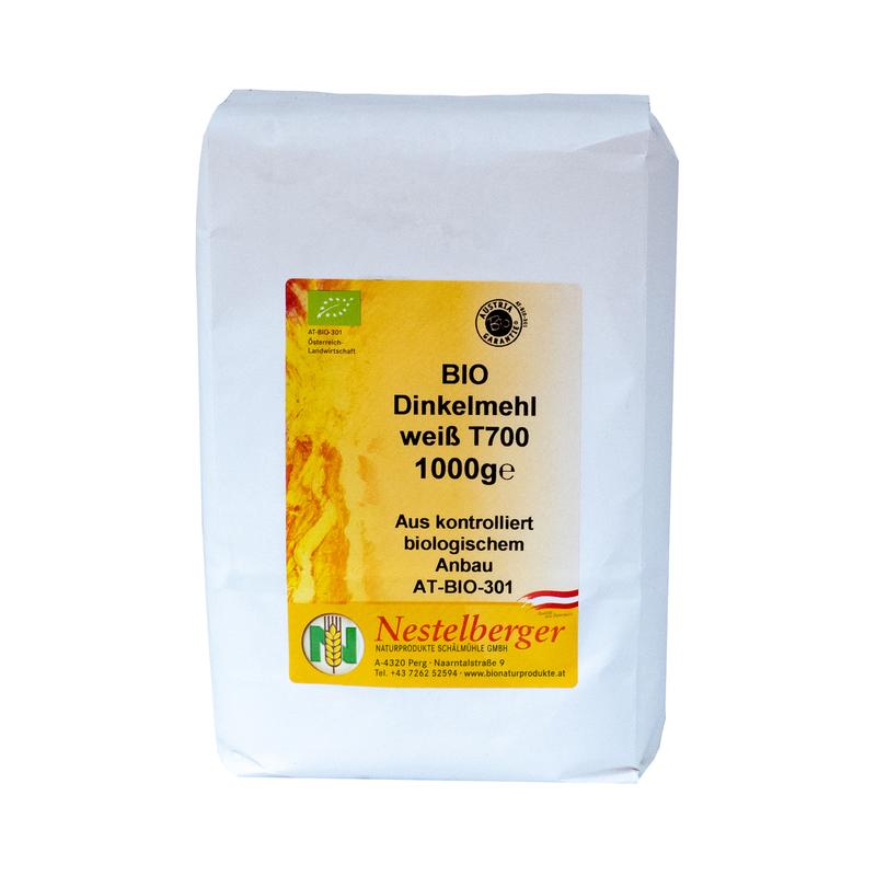 Bio Dinkelmehl weiß T700 Nestelberger