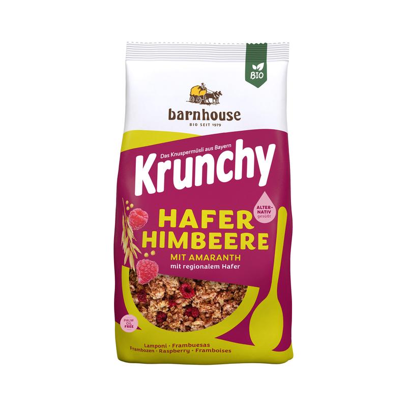 Krunchy Hafer Himbeere Barnhouse
