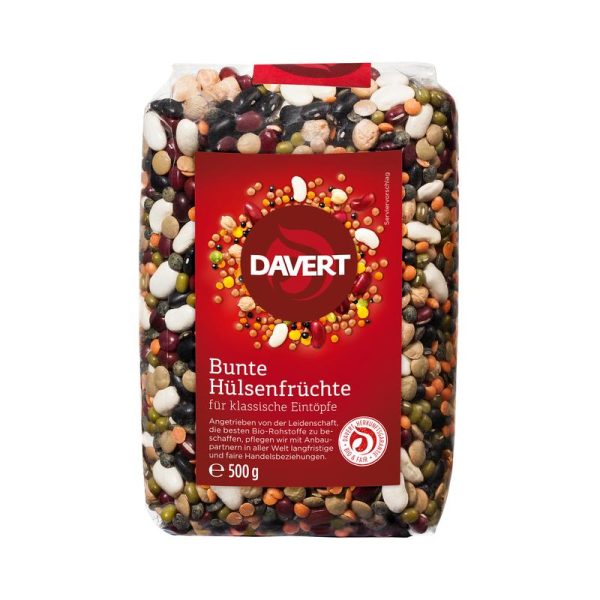 Bunte Hülsenfrüchte Davert