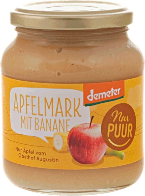 Apfelmark mit Banane Nur Puur