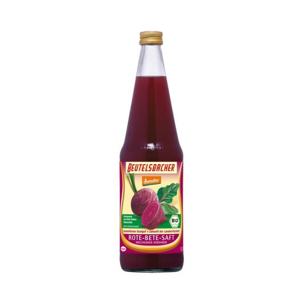 Beutelsbacher - Rote-Rüben Saft 6 Stück zu 700 ml (inkl. Pfand für Flaschen und Kiste)