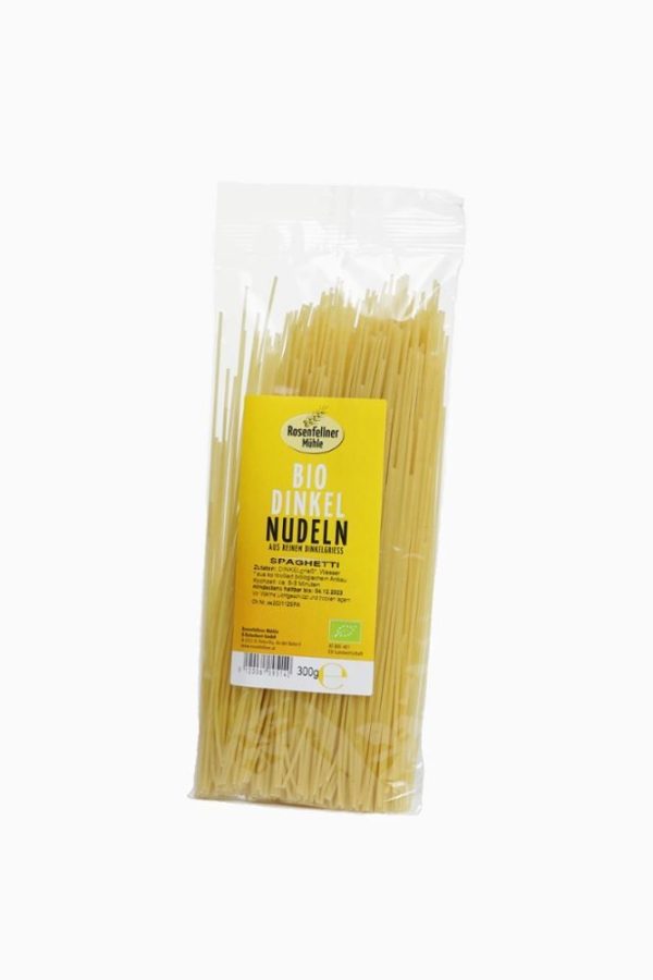 Bio Dinkel Nudeln Spaghetti Rosenfellner Mühle