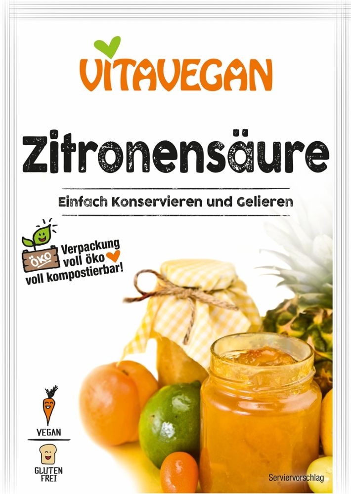 Biovegan - Zitronensäure 10 g